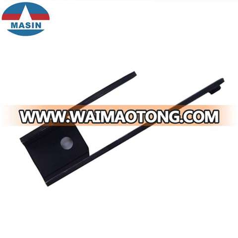 China manufacturer supply customized good quality black anodized steel stamping parts