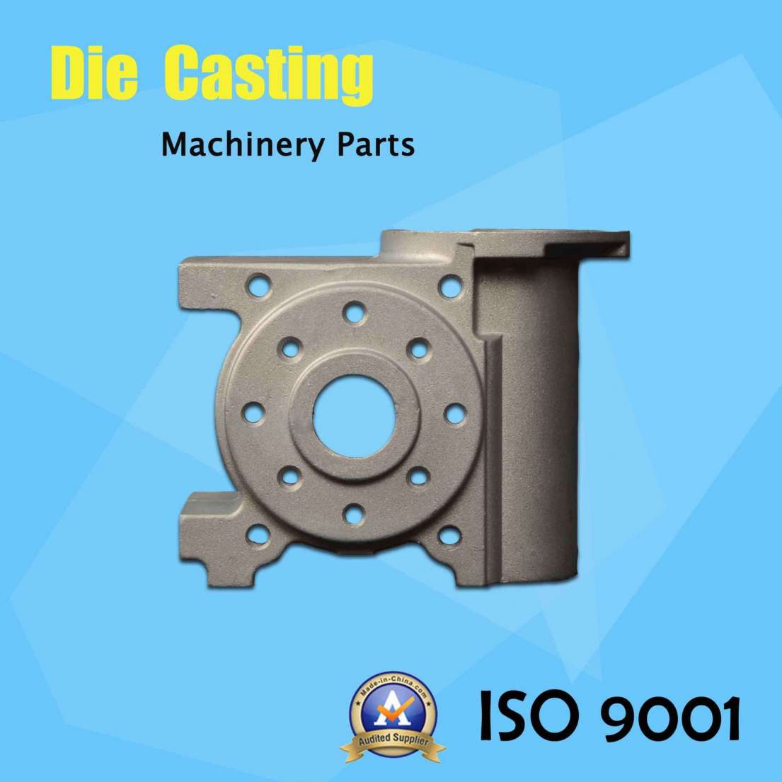 China Supplier Scooter Aluminium Die Cast Motor Part with ISO9001